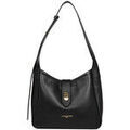 Sac à main LANCASTER Sac seau Top Double Noir Sac à main LANCASTER Sac seau Top Double Noir Grenoble