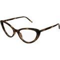 Lunettes sur Grenoble : Lunettes de soleil Saint Laurent SL 777 Cadres Optiques, Havana/Transparent, 55 mm