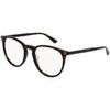 Lunettes de soleil Gucci GG0027O Cadres Optiques, Havana/Transparent, 50 mm