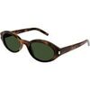 Lunettes de soleil Saint Laurent SL 567 Lunettes de soleil, Havana/Vert, 51 mm