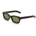Lunettes sur Grenoble : Lunettes de soleil Retrosuperfuture 85Z Lunettes de soleil, Havana/Vert, 53 mm