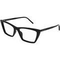 Lunettes sur Grenoble : Lunettes de soleil Saint Laurent SL 737 MICA THIN OPT Cadres Optiques, Noir/Transparent, 54 m