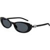 Lunettes de soleil Gucci GG1680S Lunettes de soleil, Noir/Gris, 52 mm
