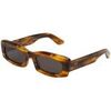 Lunettes de soleil Retrosuperfuture HHJ Lunettes de soleil, Havana/Gris, 53 mm