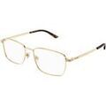 Lunettes de soleil Gucci GG1882O Cadres Optiques, Or/Transparent, 54 mm Dor&eacute; Grenoble