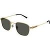 Lunettes de soleil Gucci GG1876S Lunettes de soleil, Or/Gris, 50 mm Dor&eacute;