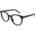 Lunettes sur Grenoble : Lunettes de soleil Saint Laurent SL M147 Cadres Optiques, Noir/Transparent, 52 mm