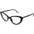Lunettes sur Grenoble : Lunettes de soleil Saint Laurent SL 777 Cadres Optiques, Noir/Transparent, 55 mm