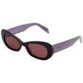 Lunettes sur Grenoble : Lunettes de soleil Retrosuperfuture USF Lunettes de soleil, Violet/Violet, 52 mm