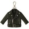 Trousse Serge Pariente Porte cles perfecto en cuir Ref 66143 Noir