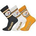 Chaussettes sur Grenoble : Chaussettes Nfl unisexe Chaussettes Paquet de 3 3Pack Crew Socks