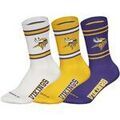 Chaussettes Nfl unisexe Chaussettes Paquet de 3 3Pack Crew Socks