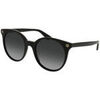 Lunettes de soleil Gucci GG0091S Lunettes de soleil, Noir/Gris, 52 mm