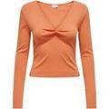 Tee-shirts sur Grenoble : T-shirt JDY JDYPAM L/S KNOT TOP JRS