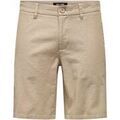 Short Only & Sons ONSMARK 0011 COTTON LINEN SHORT NOOS Grenoble