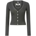 Pull Pinko TILACINO CARDIGAN LANA LOGO IN TRASPARENZA Grenoble