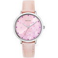 Montre Pierre Lannier Montre Femme TALLIA Rose Cuir Rose