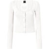 Pull Pinko ASSIA CARDIGAN LOGO IN TRASPARENZA