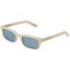 Lunettes de soleil Retrosuperfuture SWV Lunettes de soleil, Cr&egrave;me/Bleu clair, 54 mm