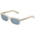 Lunettes sur Grenoble : Lunettes de soleil Retrosuperfuture SWV Lunettes de soleil, Cr&egrave;me/Bleu clair, 54 mm