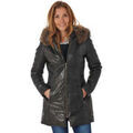 Vestes sur Grenoble : Veste Rose Garden APENE FUR SHEEP AOSTA REDDISH BROWN FOURRURE FAUVE