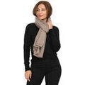 Echarpe La Modeuse Foulards, &eacute;charpes pour femme - Taupe - Beige