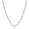Collier Orusbijoux Collier Argent Dor&eacute; &eacute;toile En Zirconium Blanc Et Pierres Dor&eacute;