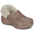Mules femme sur Grenoble : Sabots Crocs Cls Platfm Lined Fuzz Strap Cg