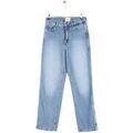 Jeans mom S&eacute;zane Jean droit en coton bleu Bleu Grenoble