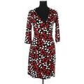 Robe courte Diane Von Furstenberg Robe en coton noire Grenoble