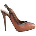 Chaussures &agrave; talons femme sur Grenoble : Chaussures escarpins Barbara Bui Talons en cuir marron