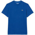 Tee-shirts sur Grenoble : T-shirt Lacoste T-shirt Sport Ultra Dry imprim&eacute; bleu fonc&eacute; Bleu