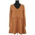 Robe courte S&eacute;zane Robe marron Marron