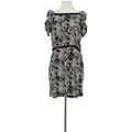 Robe courte Maje Robe en soie beige