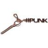Porte cl&eacute; Lamarthe Charms . Charms618 Rose