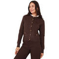 Gilet La Modeuse Gilets, cardigans pour femme - Marron - Grenoble