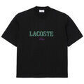 Tee-shirts sur Grenoble : T-shirt Lacoste T-shirt loose fit jersey imprim&eacute; noir Noir