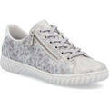 Baskets basses Rieker silver casual closed sneakers Argent&eacute; Grenoble