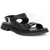Sandales Sergio Moretti black casual open sandals