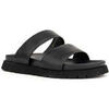 Mules Sergio Moretti black casual open slippers