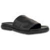 Claquettes Sergio Moretti black casual open slippers