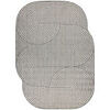 Tapis Rugsx Tapis en sisal ORGANIC 1835 G&eacute;om&eacute;trique &eacute;cru 240x330 cm Beige 240x330 cm. . Maison & D&eacute;co > Tapis.