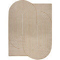 Tapis Rugsx Tapis en sisal ORGANIC 2131 G&eacute;om&eacute;trique &eacute;cru 133x190 cm Beige 133x190 cm. . Maison & D&eacute;co > Tapis.