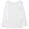 Maillots de corps Daxon by - Chemise de corps manches longues Blanc