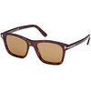 Lunettes de soleil Tom Ford FT1179 BARRON Lunettes de soleil, Havana/Marron, 54 mm