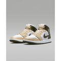 Baskets homme sur Grenoble : Baskets montantes Nike NIKE AIR JORDAN 1 MID BEIGE OLIVE