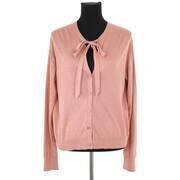 Gilet Theory Pull en soie rose