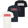 T-shirt Mustang Homme T-shirt Paquet de 3 Style Austin 3P