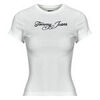 T-shirt Tommy Jeans TJW SLIM ESS LOGO 1 RIB TEE EXT