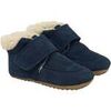 Chaussons b&eacute;b&eacute; Pom Pom Chaussons Beginners Shepheard Velcro Deep Blue Bleu